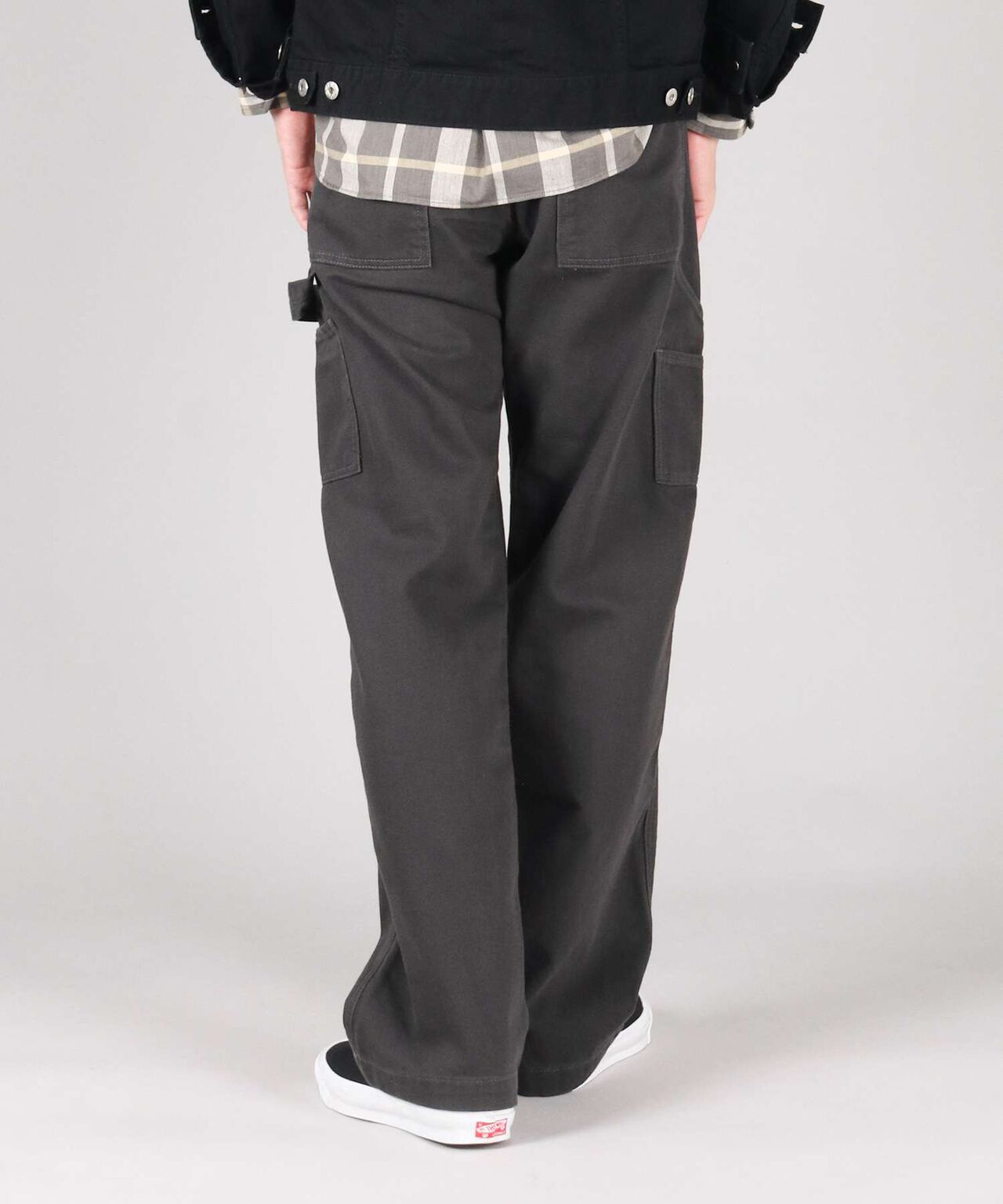 Organic Drill Painter Pants,NATURAL, large image number 2