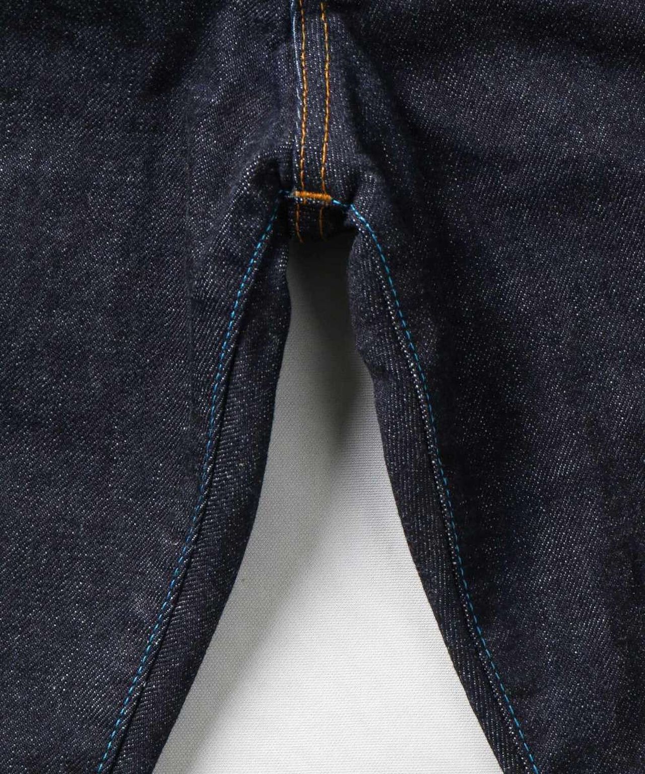 J401 CIRCLE Classic Straight 14.8oz American Cotton Vintage Selvedge Jeans,INDIGO, large image number 5