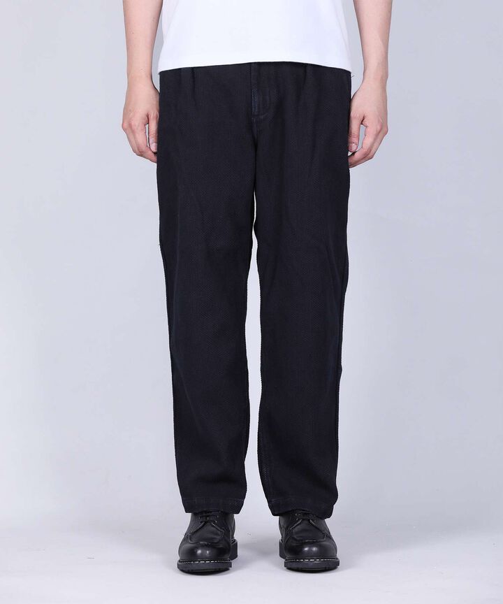 Sashiko Black 5P Wide Tapered - 11oz Black Sashiko,, medium