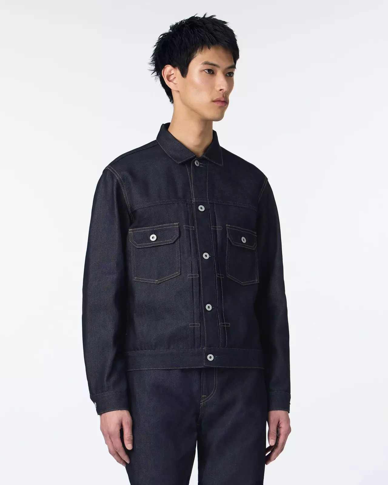 MEN | Light Type 2 Denim Jacket 9oz Rigid,RIGID, large image number 1