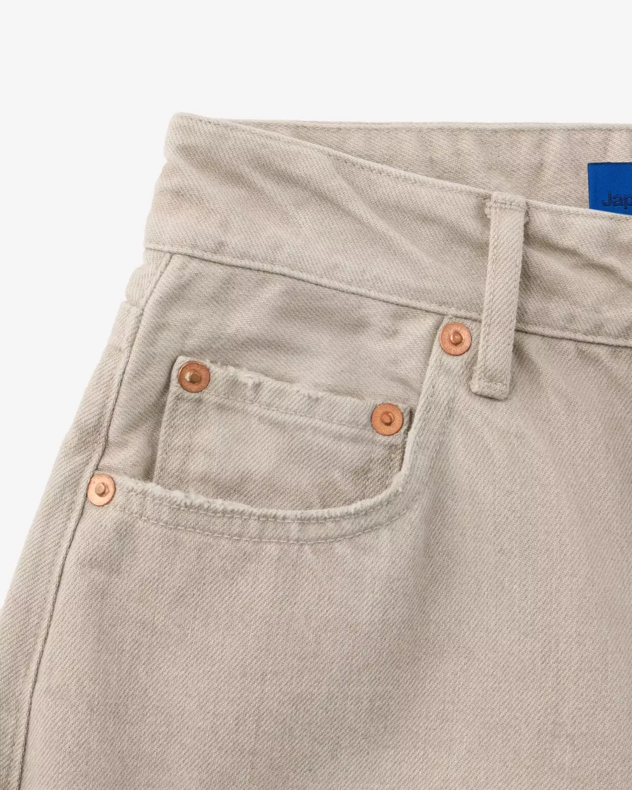 WOMEN | Loose Jeans 13.5oz Beige,BEIGE, large image number 9