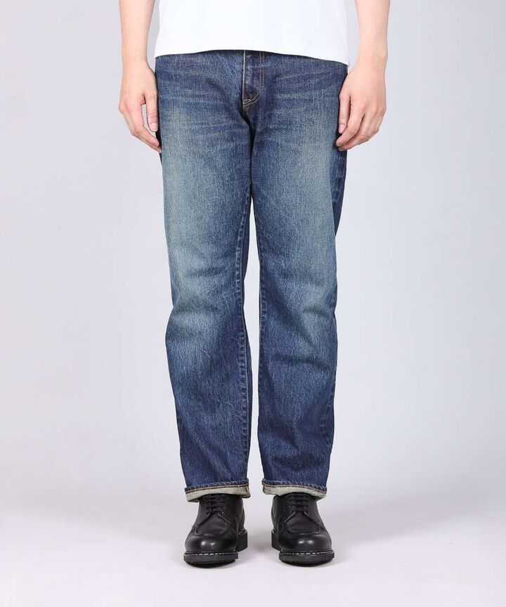 J401(D01) 14.8oz US Cotton Selvedge Jeans (Aging Wash),, medium