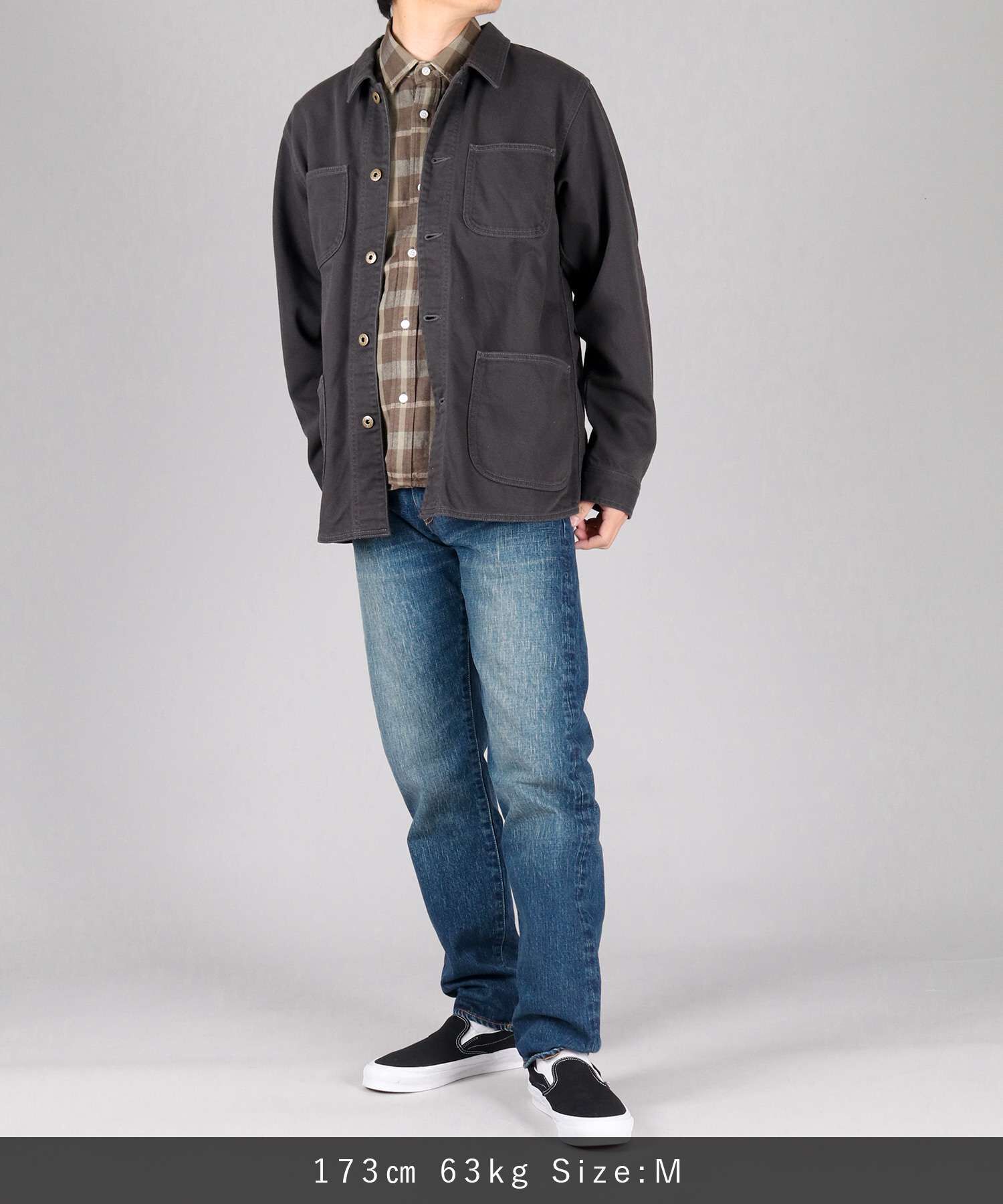 Organic Drill Coverall Jacket
