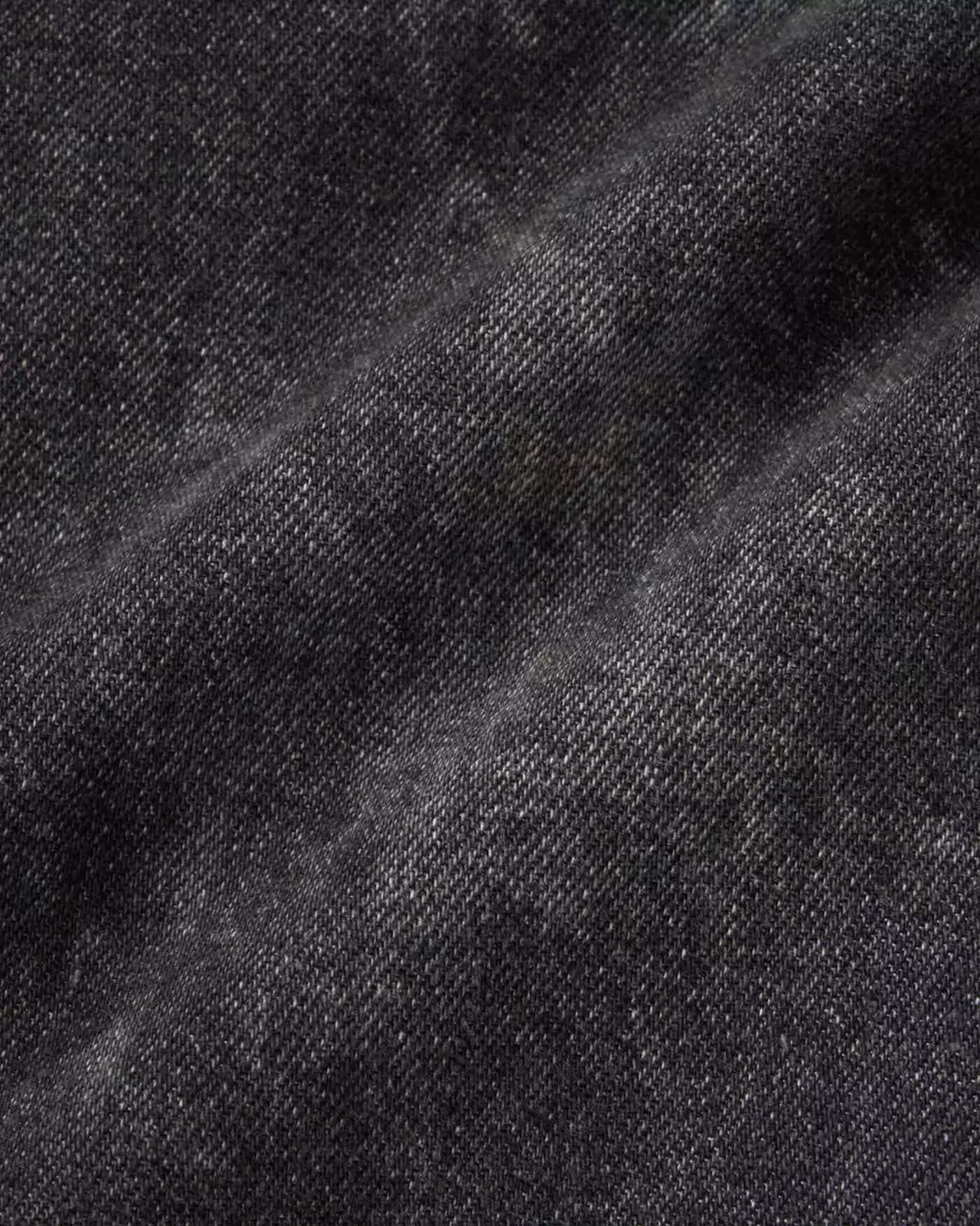 MEN | Light Relax Fit L/S Shirt 9oz Washed Black,WASHED BLACK, large image number 7