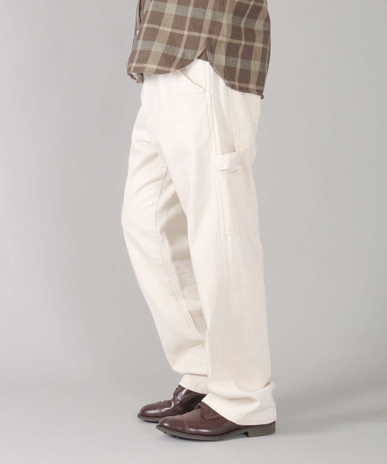 Organic Drill Painter Pants,NATURAL, large image number 12