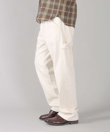 Organic Drill Painter Pants,NATURAL, large image number 12