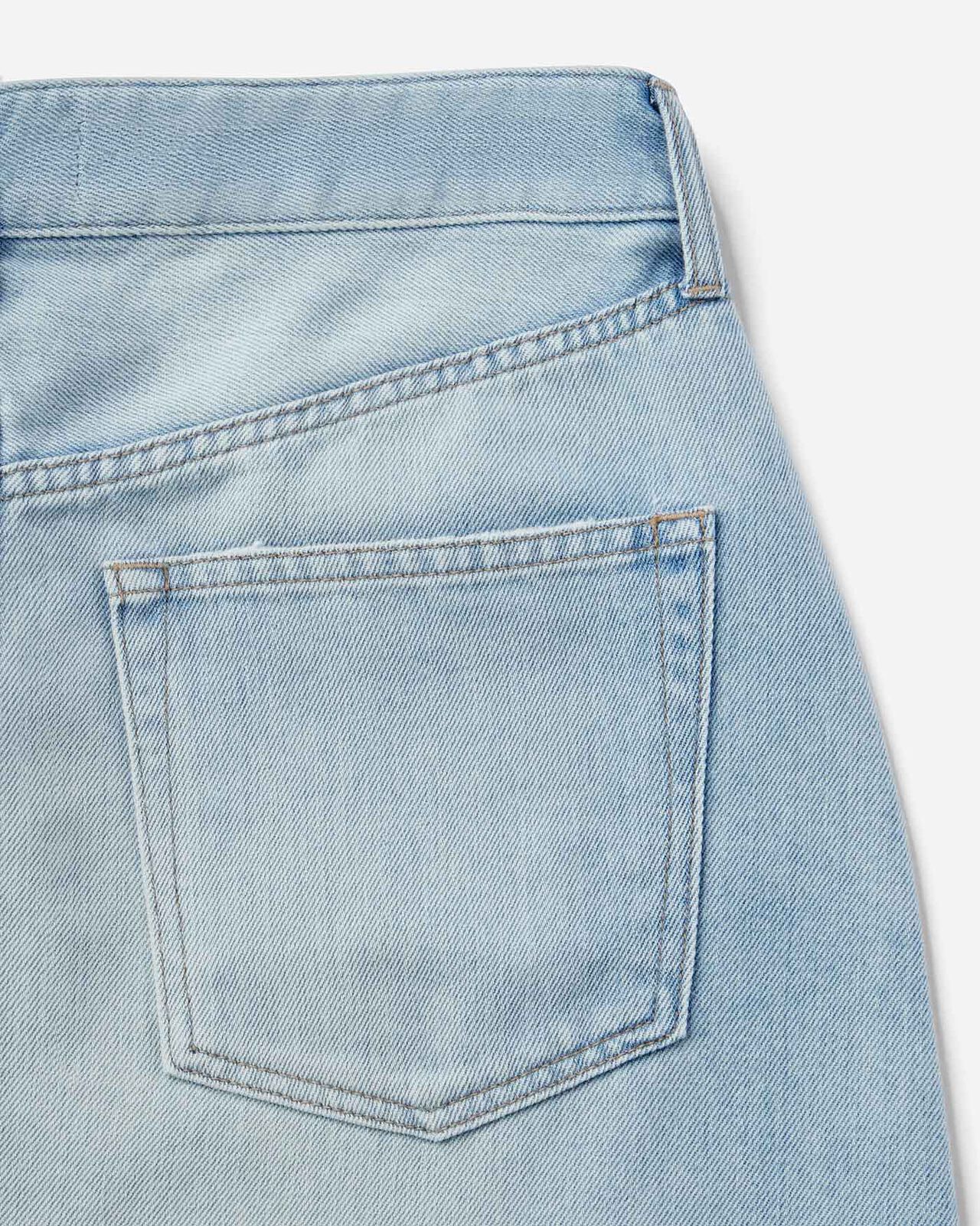 WOMEN | Light Denim Skirt 9oz Light Indigo,LIGHT INDIGO, large image number 8