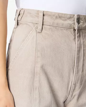 WOMEN | Panel Curve Jeans 13.5oz Beige,BEIGE, large image number 3