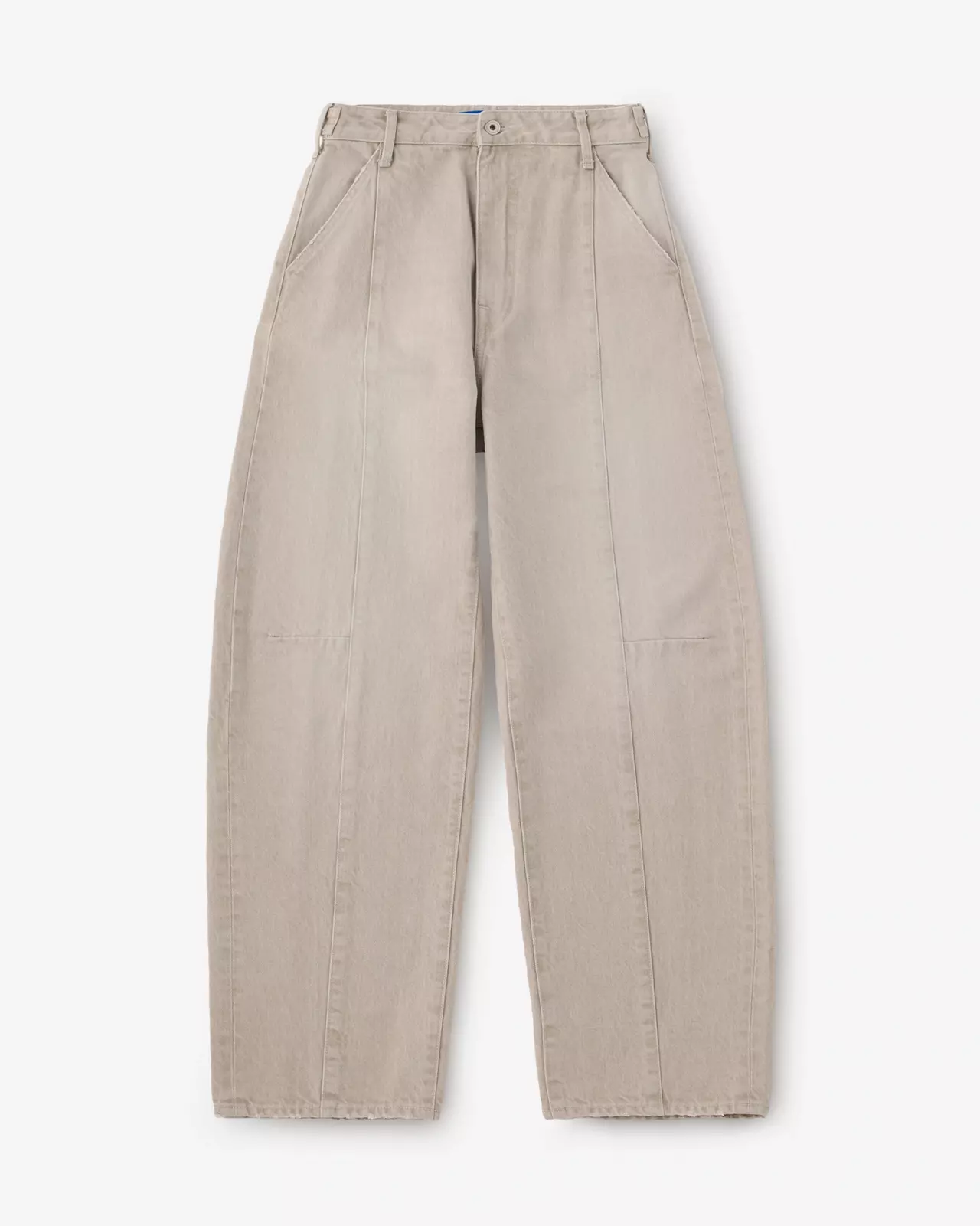 WOMEN | Panel Curve Jeans 13.5oz Beige,BEIGE, large image number 5