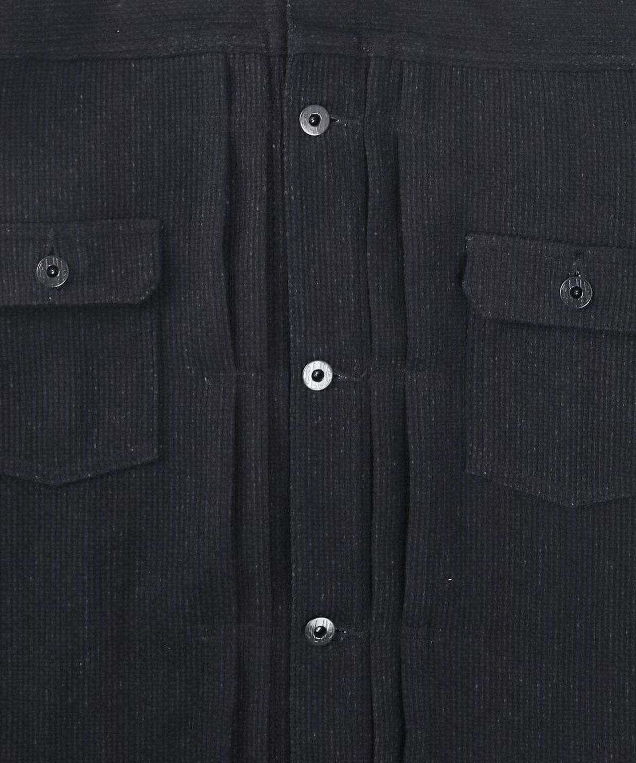 Sashiko Black Type 2 Jacket,BLACK, large image number 7