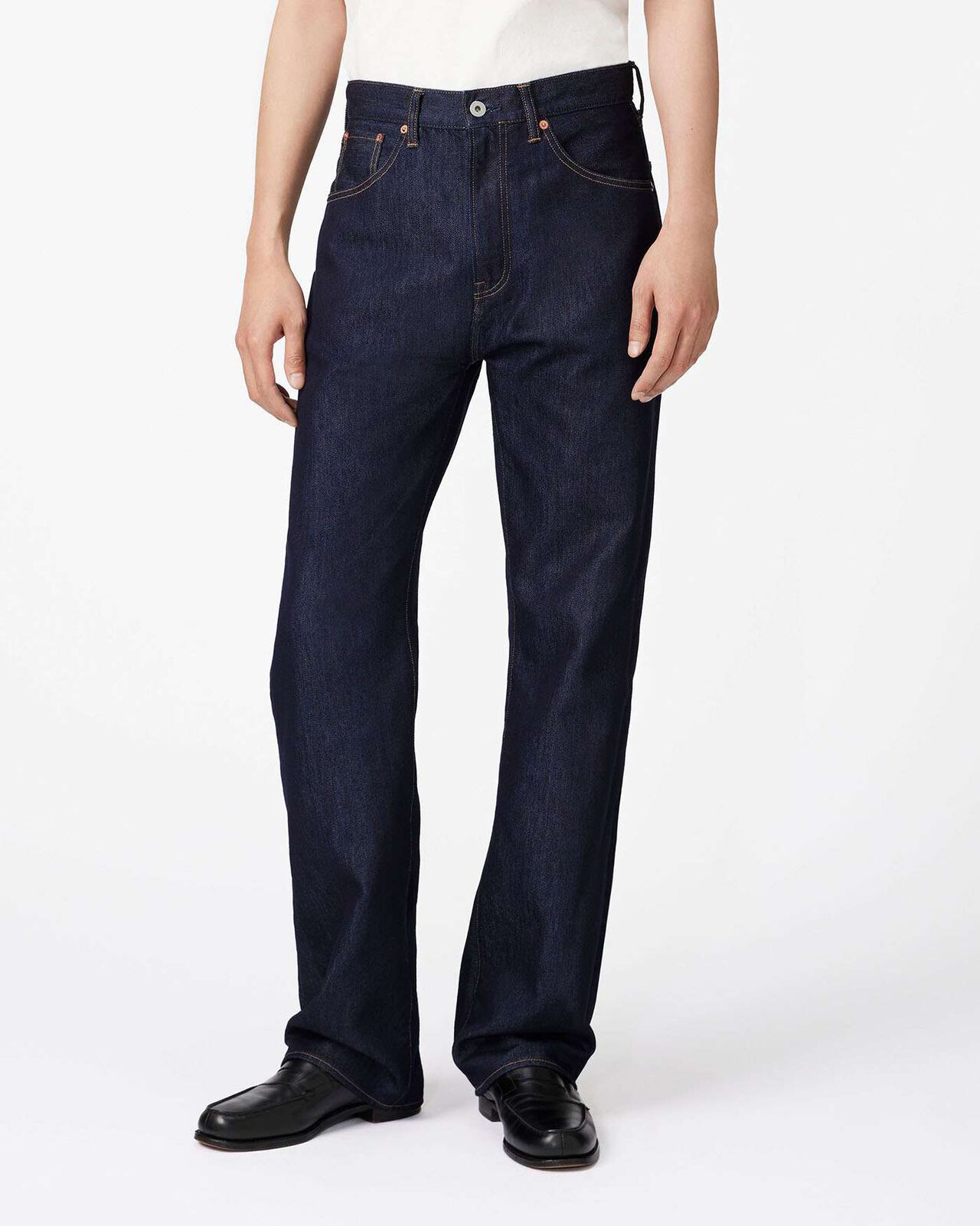 Light Wide Jeans 9oz,INDIGO, large image number 0