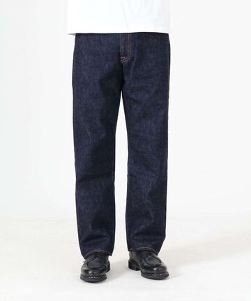 J501 14.8oz US Cotton Loose Selvedge Jeans,, large image number 0