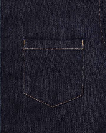 MEN | Light Relax Fit L/S Shirt 9oz,INDIGO, large image number 5