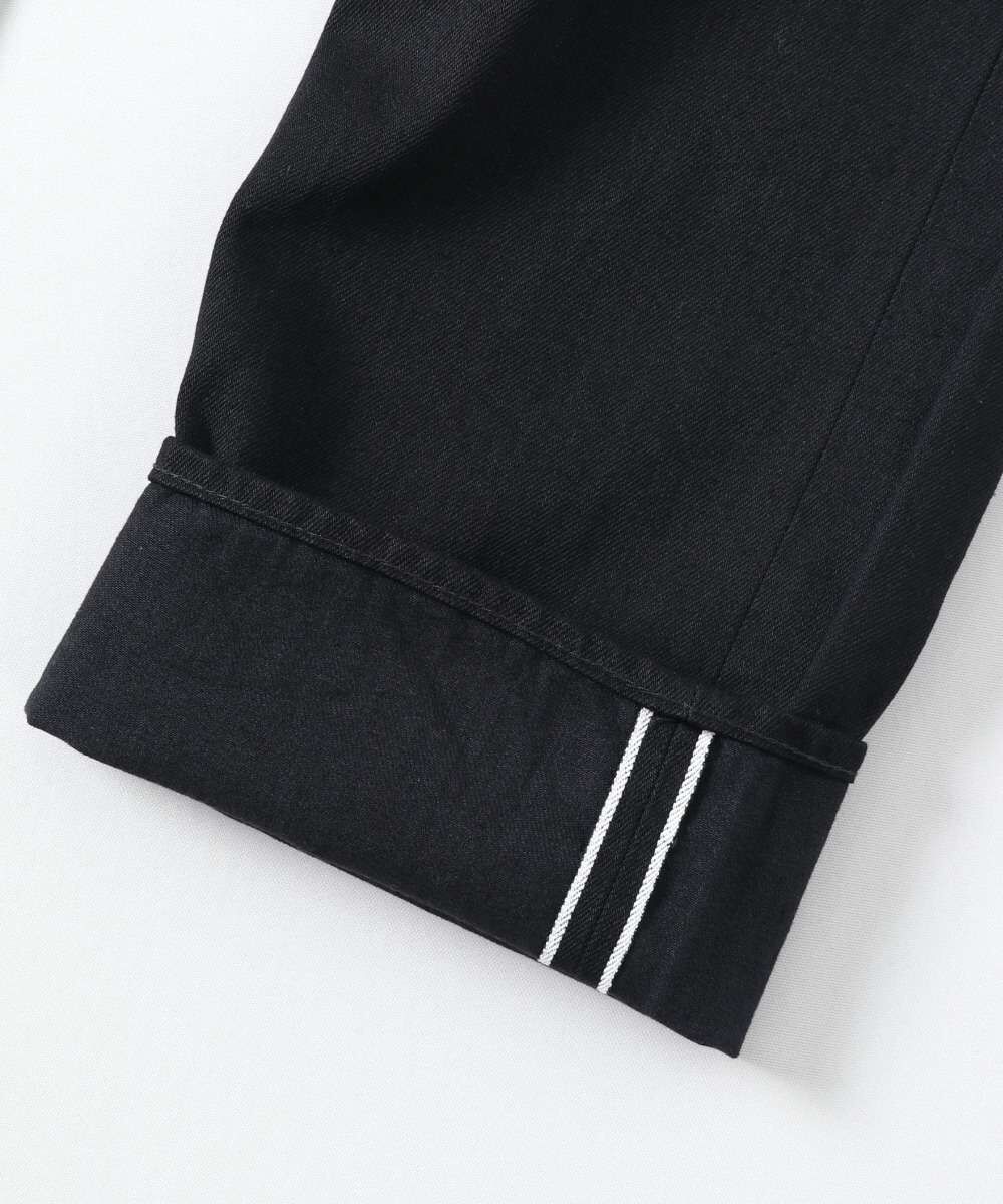 JBJE14143A 14oz Black Classic Straight Selvedge Jeans