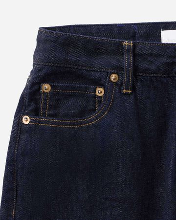 Selvedge Slim Straight Jeans 12oz,INDIGO, small image number 8