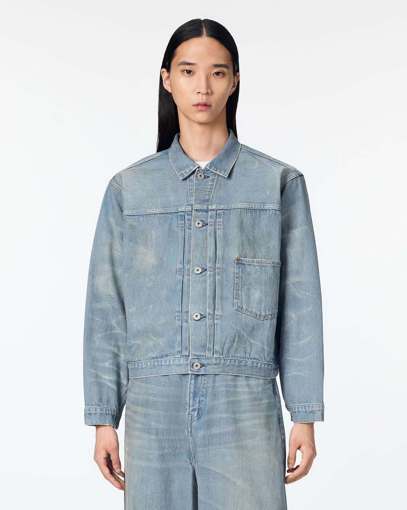 アイケーイー #012 BOMBER DENIM JACKET size1 | ヤマダウェブコム