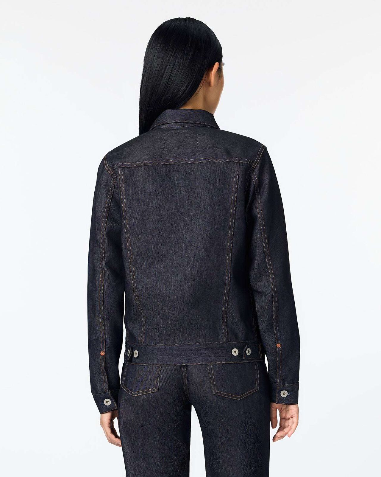 WOMEN | Light Denim Jacket 9oz Rigid,RIGID, large image number 2