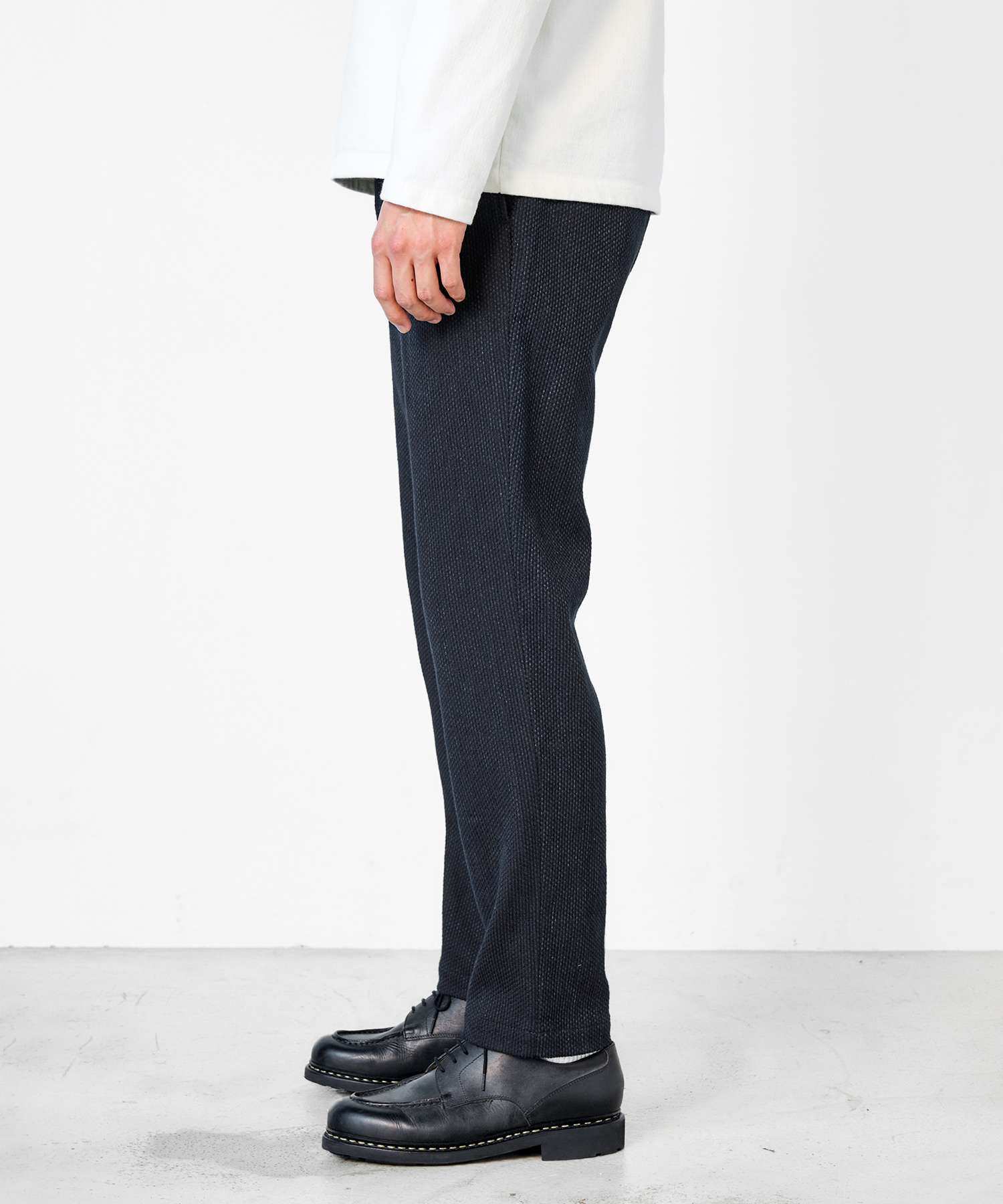 パンツ STRETCH LIGHT WEIGHT EASY TAPERED PANTS Japan Blue Sashiko Easy Tapered Pants – Indigo, Made in Japan