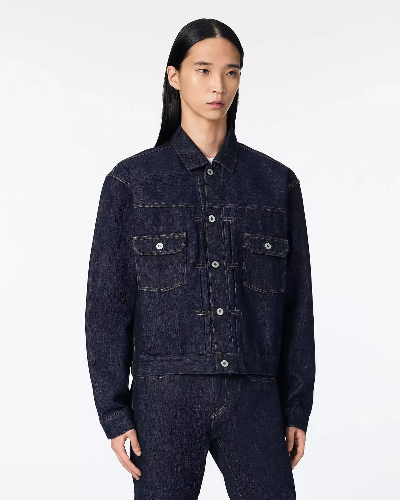 MEN | Selvedge Type 2 Denim Jacket 14oz,INDIGO, large image number 1