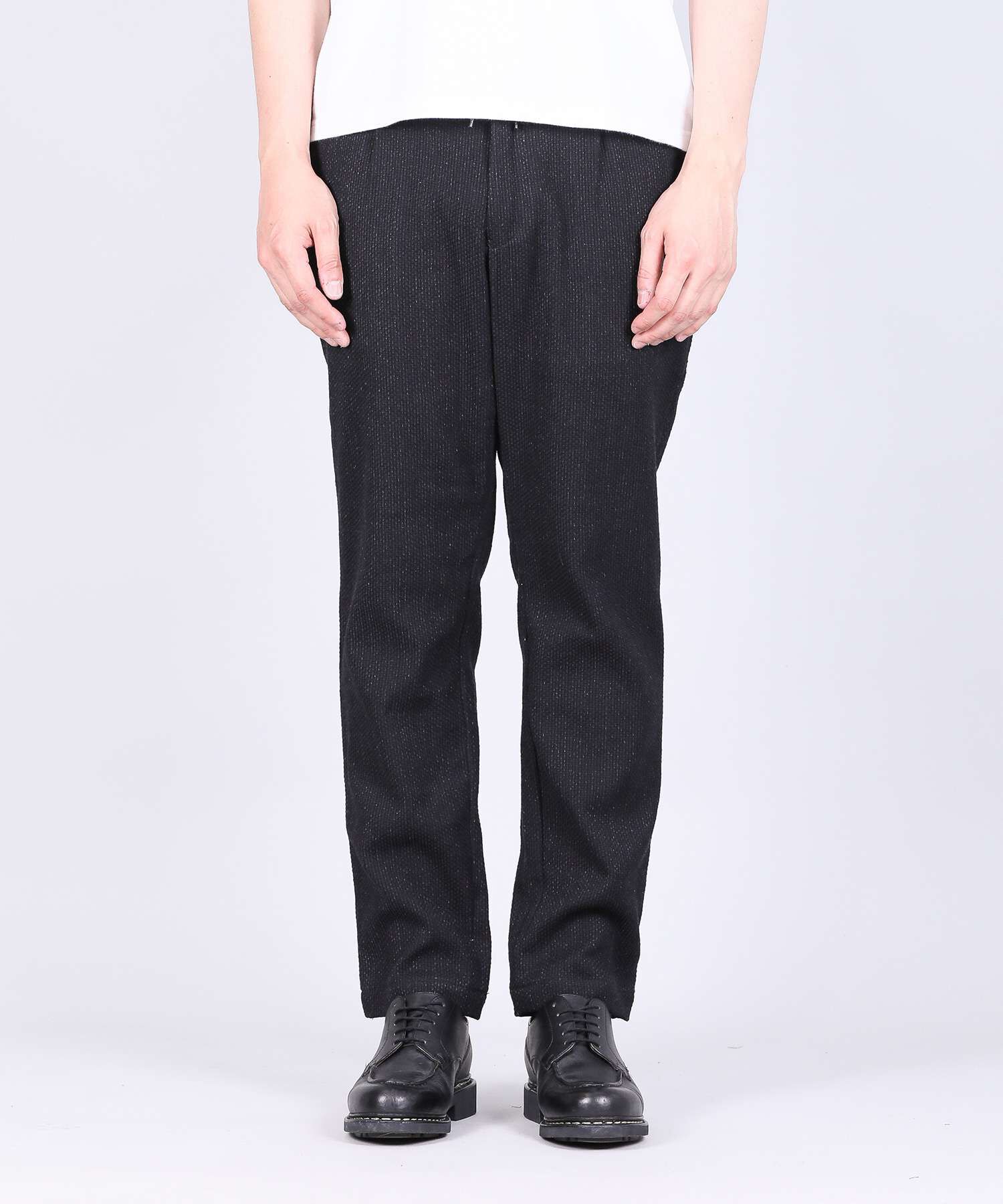 Sashiko Black Easy Tapered - 11oz Black Sashiko