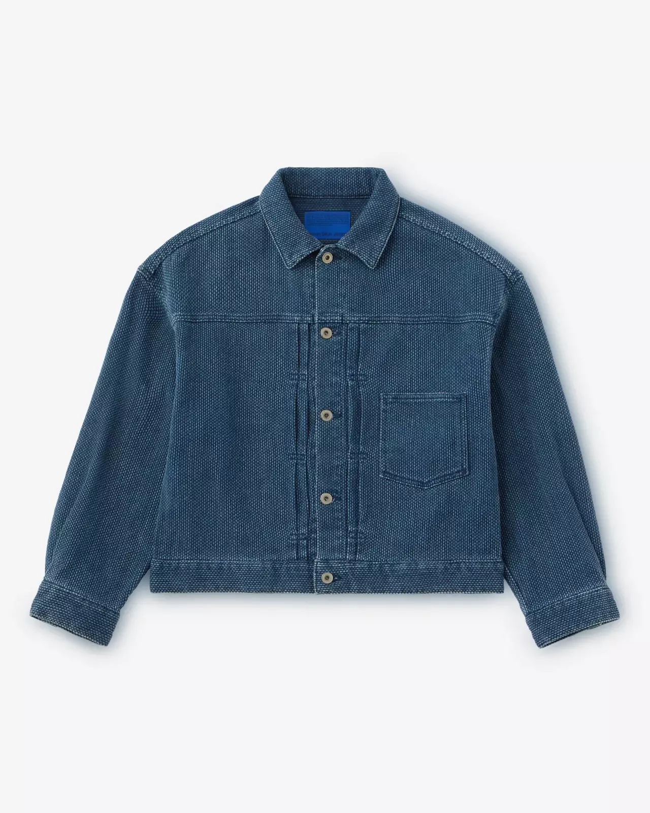 WOMEN | Sashiko Jacket,DARK INDIGO, large image number 4