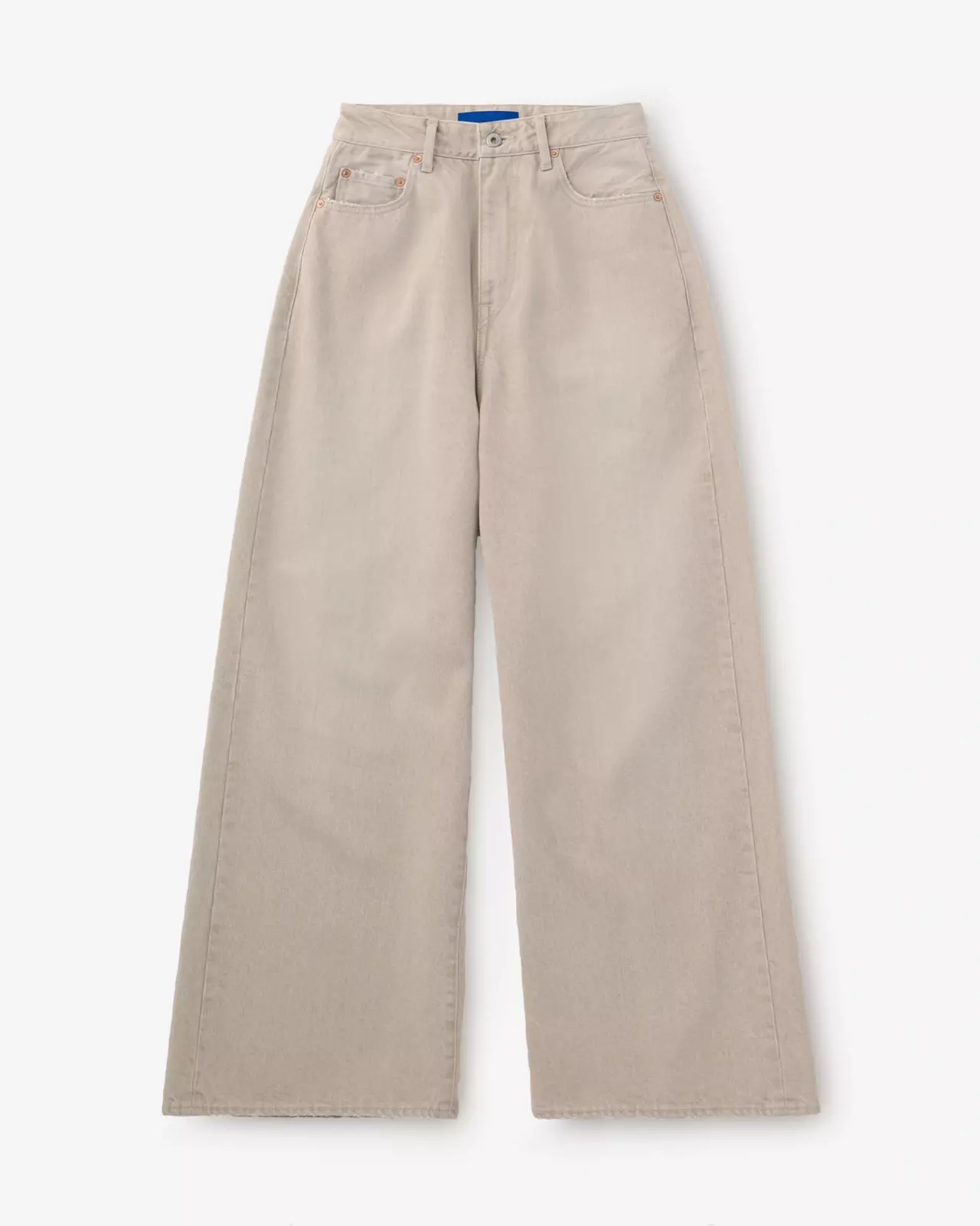 WOMEN | Loose Jeans 13.5oz Beige,BEIGE, large image number 4