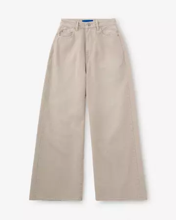 WOMEN | Loose Jeans 13.5oz Beige,BEIGE, large image number 4