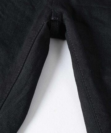 J514 14oz Black Loose Selvedge Jeans,BLACK, small image number 9