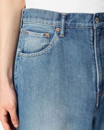 MEN | Light Loose Jeans 9oz Medium Indigo,MEDIUM INDIGO, large image number 3