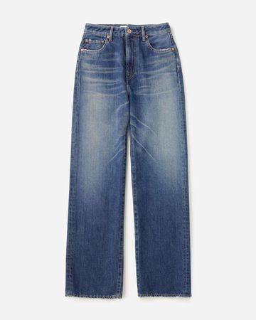 Light Straight Jeans 9oz Dark Indigo,DARK INDIGO, small image number 4