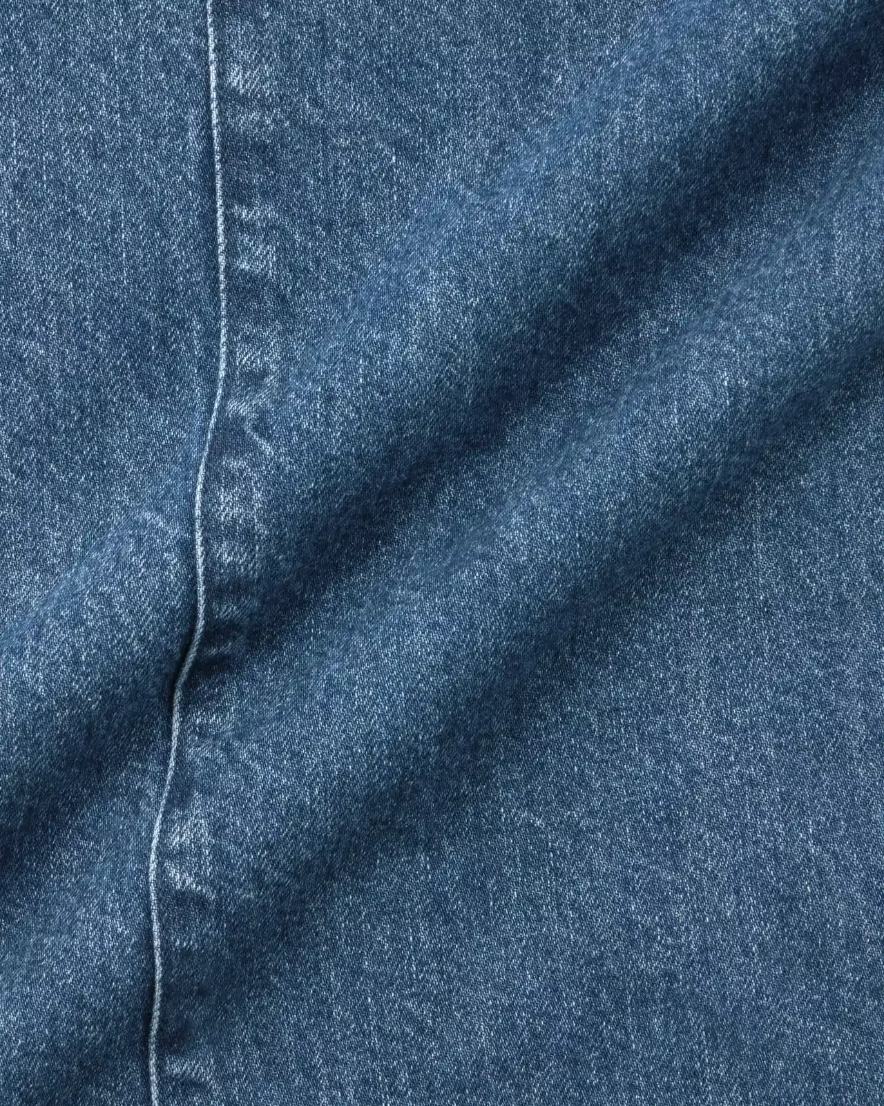 WOMEN | Panel Curve Jeans 11oz Medium Indigo,MEDIUM INDIGO, large image number 10