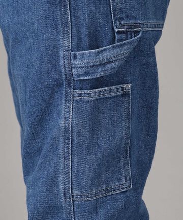 11oz Denim Smooth Painter Pants,MEDIUM INDIGO, large image number 5