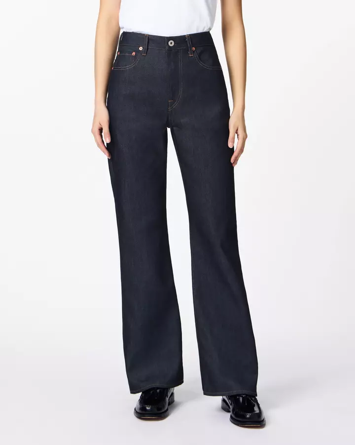 WOMEN | Light Flare Jeans 9oz Rigid,, medium