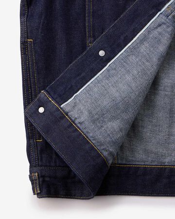 Selvedge Type 2 Denim Jacket 12oz,INDIGO, small image number 7