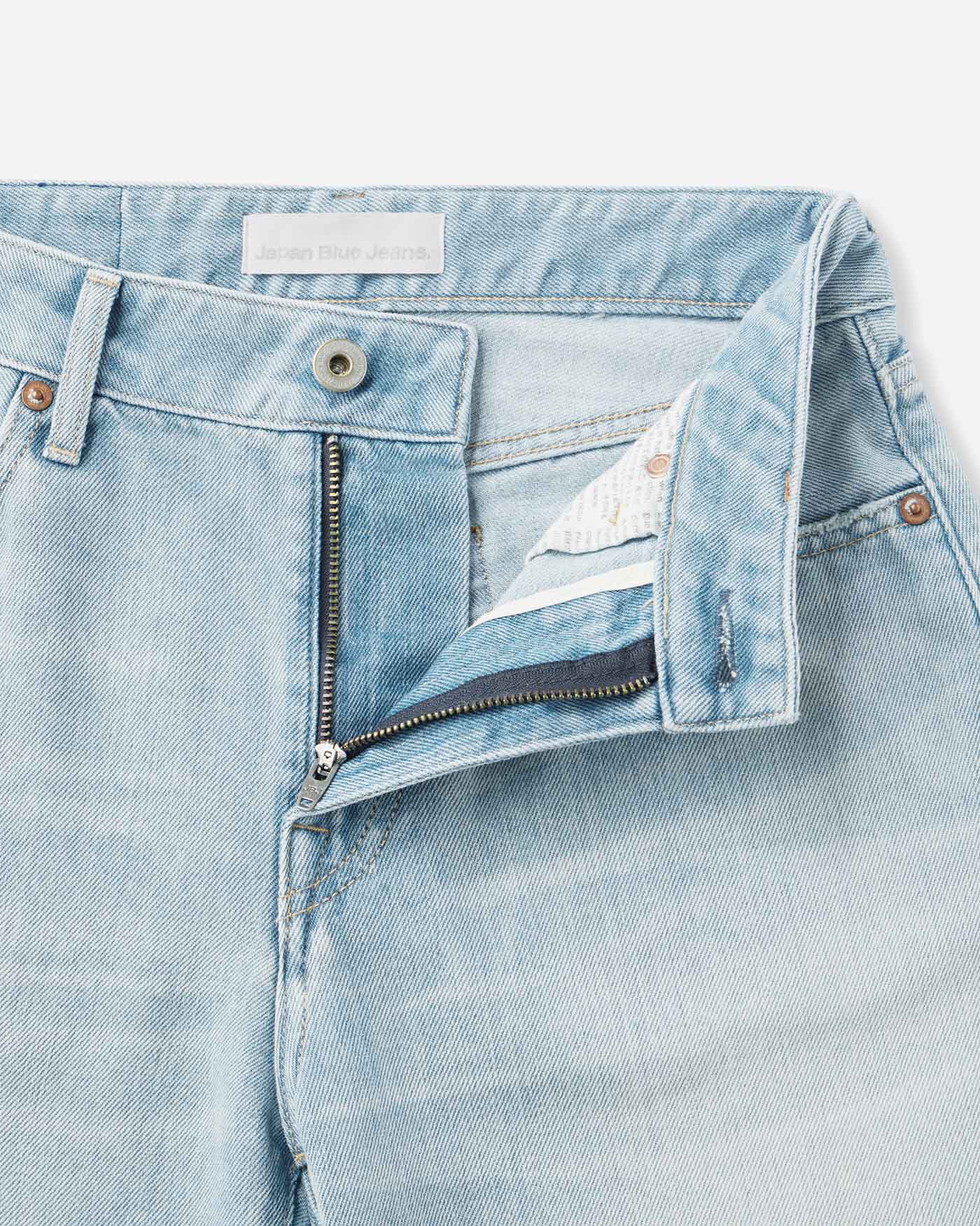 WOMEN | Light Baggy Jeans 9oz Light Indigo