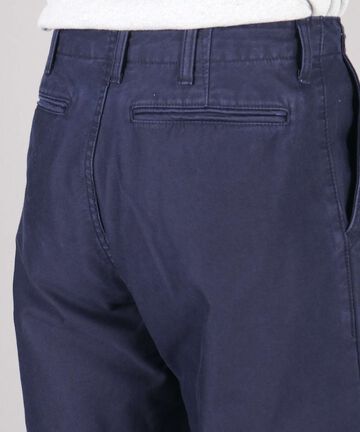 Sulphur Dyed Back Satin Wide Trousers,OLIVE, large image number 10