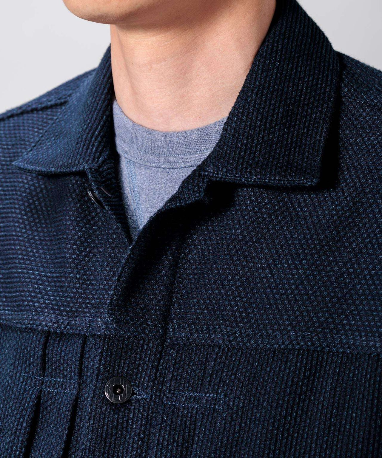 Sashiko Type2 Jacket,INDIGO, large image number 6