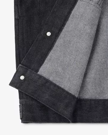 MEN | Light Type 2 Denim Jacket 9oz Black,BLACK, large image number 8