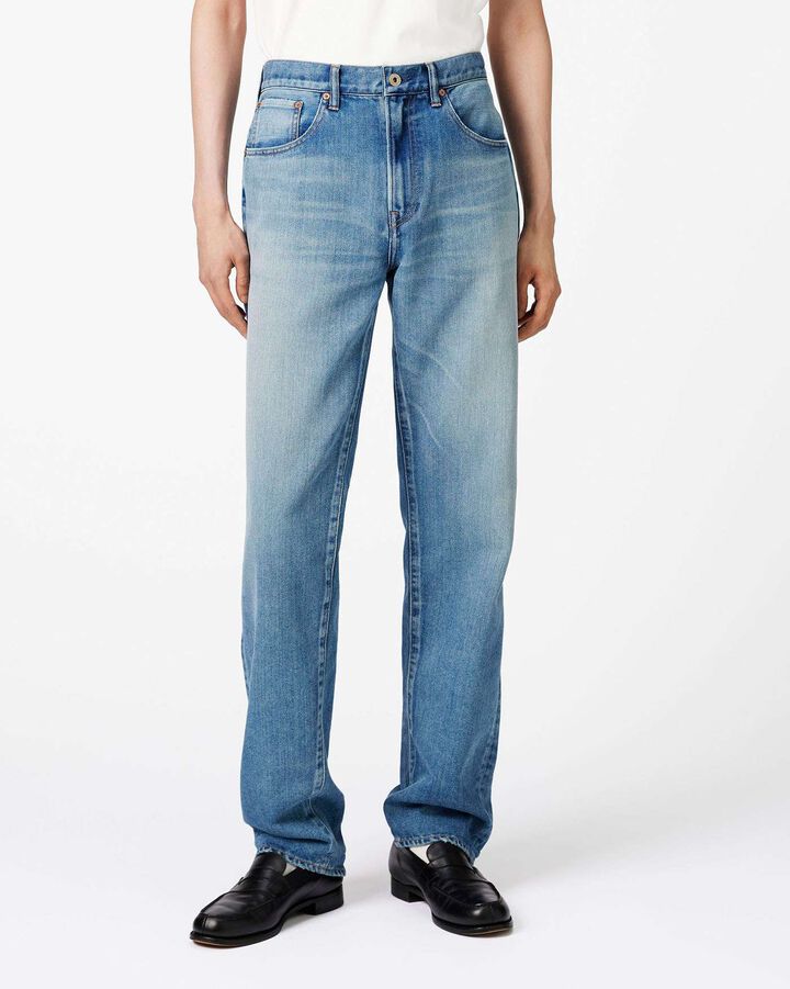 Light Straight Jeans 9oz Medium Indigo,, medium
