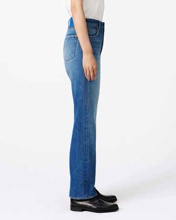Selvedge Slim Straight Jeans 12oz Medium Indigo,MEDIUM INDIGO, small image number 1