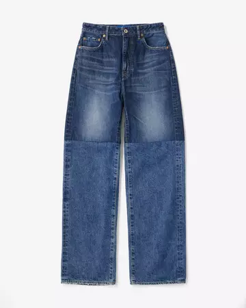 WOMEN | Switch Straight Jeans 11oz Medium Indigo,MEDIUM INDIGO, large image number 5