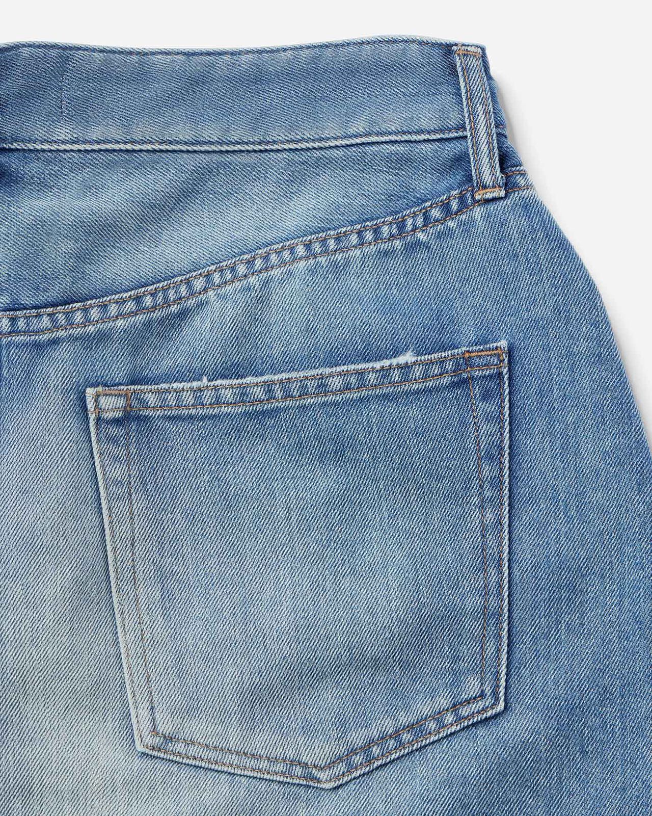 WOMEN | Light Denim Skirt 9oz Medium Indigo,MEDIUM INDIGO, large image number 8