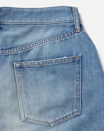 WOMEN | Light Denim Skirt 9oz Medium Indigo,MEDIUM INDIGO, large image number 8
