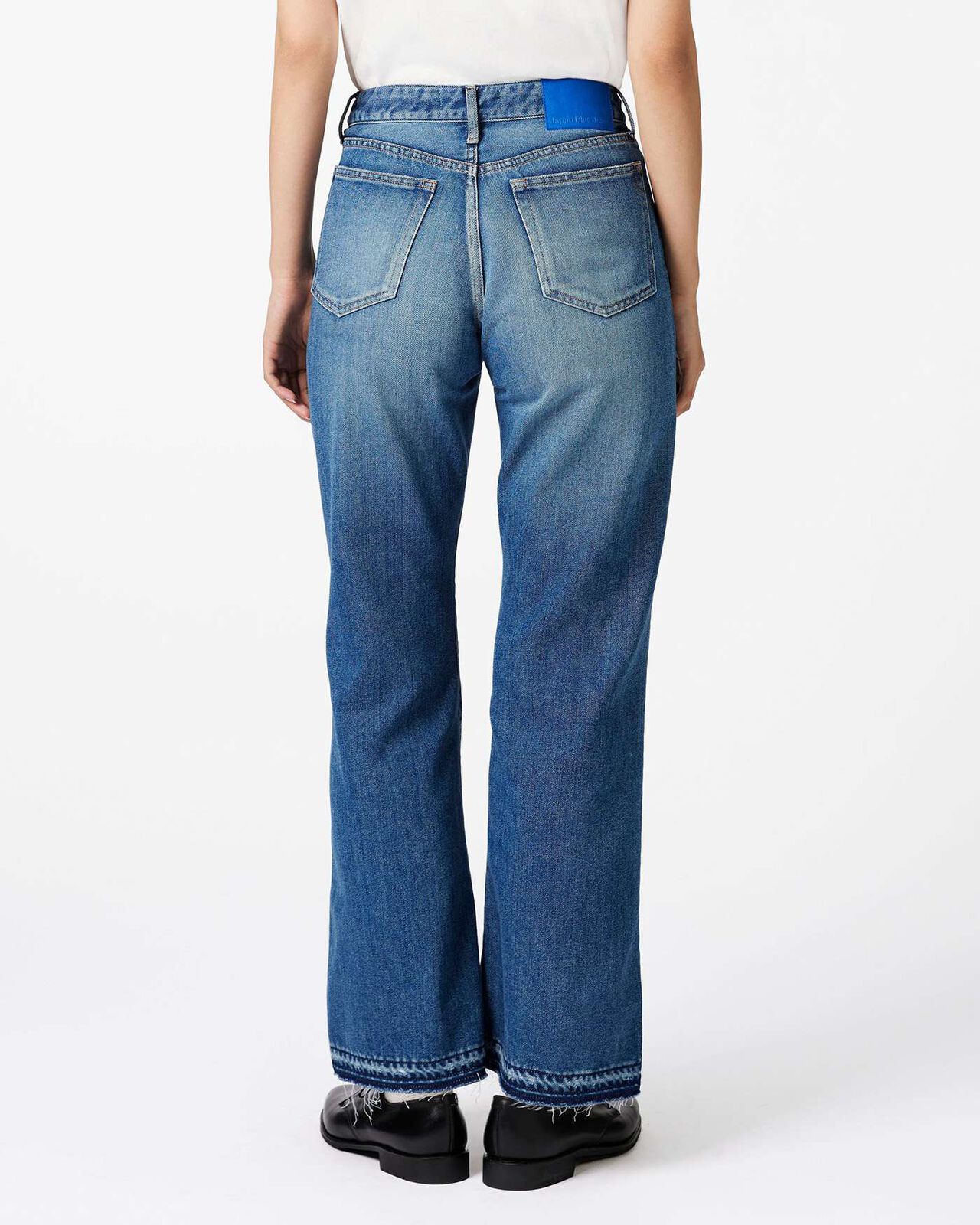 Light Flare Jeans 9oz Medium Indigo,MEDIUM INDIGO, large image number 2