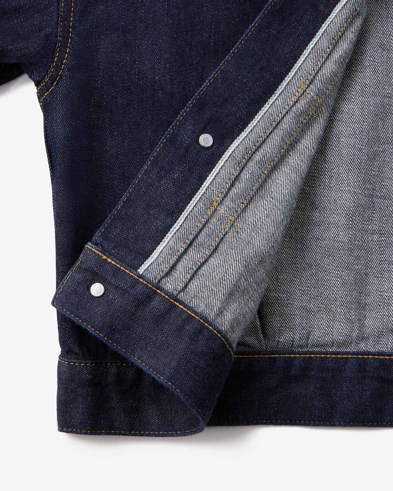 Selvedge Denim Jacket 12oz,INDIGO, large image number 7