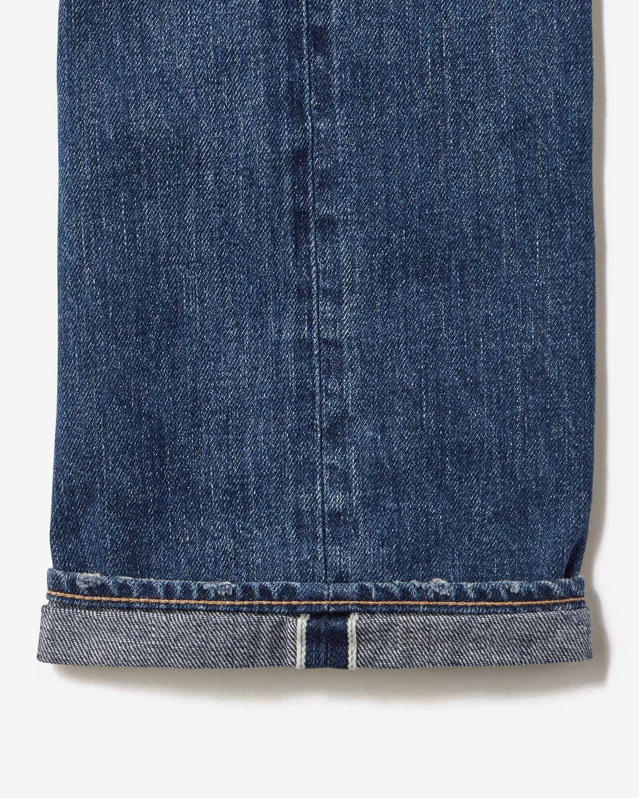 Vintage Straight Jeans 12oz Medium Indigo,MEDIUM INDIGO, large image number 8