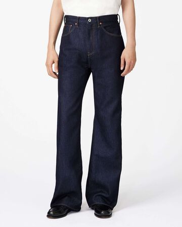 Light Flare Jeans 9oz,INDIGO, small image number 0